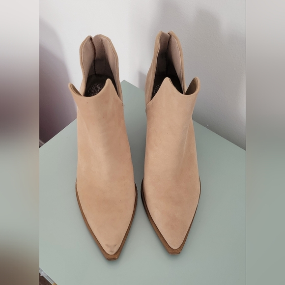 Tan Ankle Boots - Vince Camuto - Picture 2 of 5